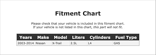 Miniatura 2 de Conjunto de tensor de correa de transmisión compatible con Nissan X-Trail 2.5L L4 GAS 2003 2004 2005 2006 2007 2008 2009 2010 2011 2012 2013 2014
