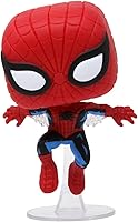 Vista 3 de Spider-man POP Marvel: 80th - First Appearance Funko Pop! Figura de vinilo (con funda protectora compatible con Pop Box), multicolor, 3.75 pulgadas