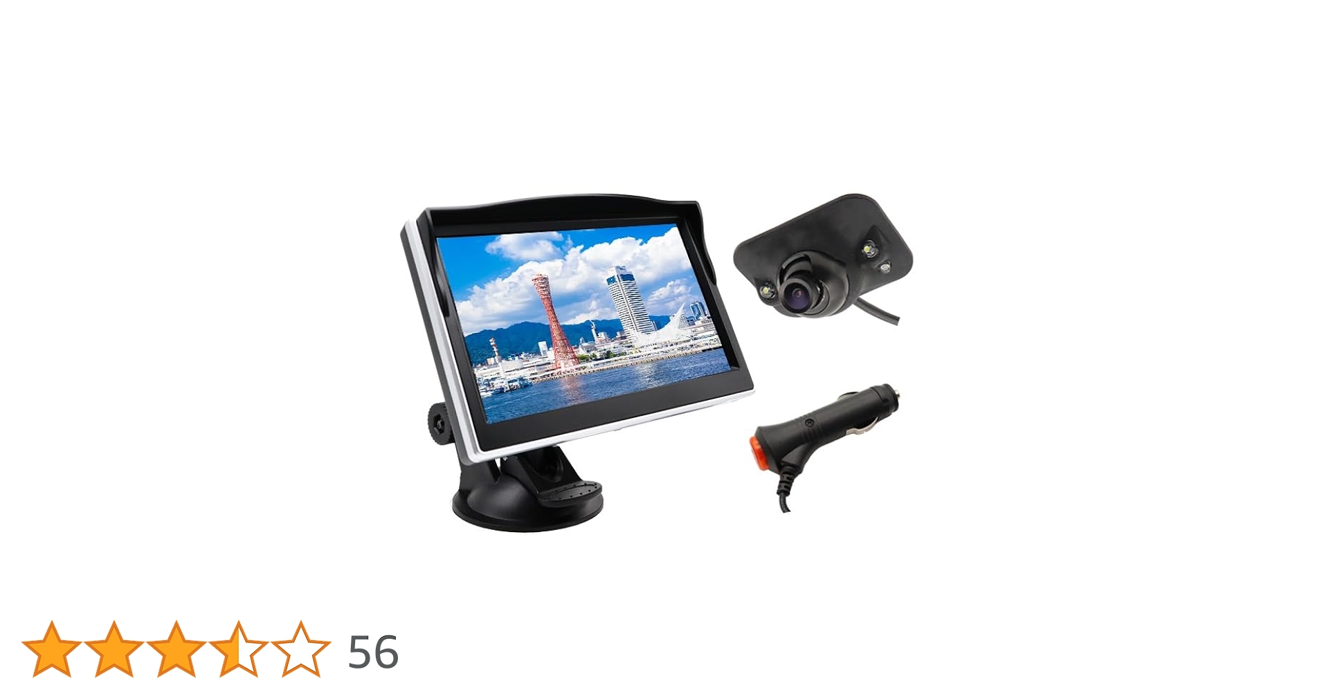 Amazon.co.jp: TK-SERVICE カメラ モニターセット 5インチ