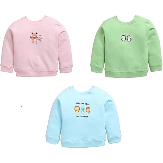 Infant Winter Sweatshirt Pack of 3