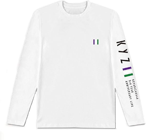 Amazon 欅坂46 3rd Year Anniversary Live オフィシャルグッズ ロングスリーブ Tシャツ Tシャツ カットソー 通販