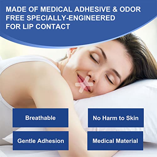 120 Pack Snore Stopper Anti-snoring Sticker Breathable Sleeping Anti-Snoring Nasal Strips Anti Snore