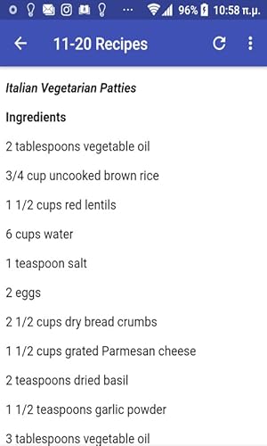 100 Free Vegetarian Recipes