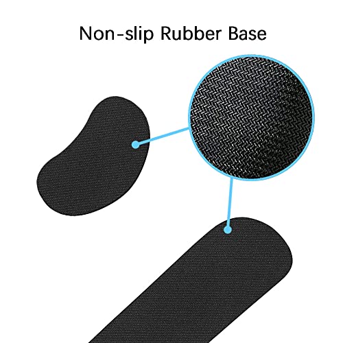 Enlarge Gel Keyboard Wrist Rest Pad Set,Mouse Wrist Foam Cushion Support Pad,Anti-Slip,Ergonomic,Comfortable,Typing Pain Relief,For Office Computer Desks,Laptops,Gaming, Weeds Black #TOP3