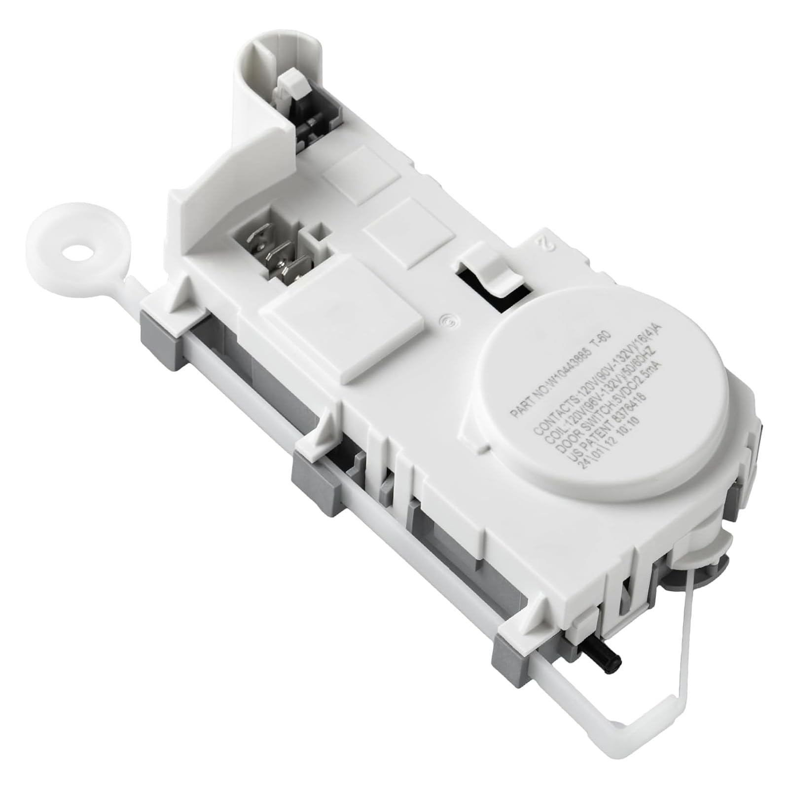 hogtnd Universals Washing Machine Lid Lock Door Bolt Switch WPW10443885 Replacement Locks Easy Installation Replaces