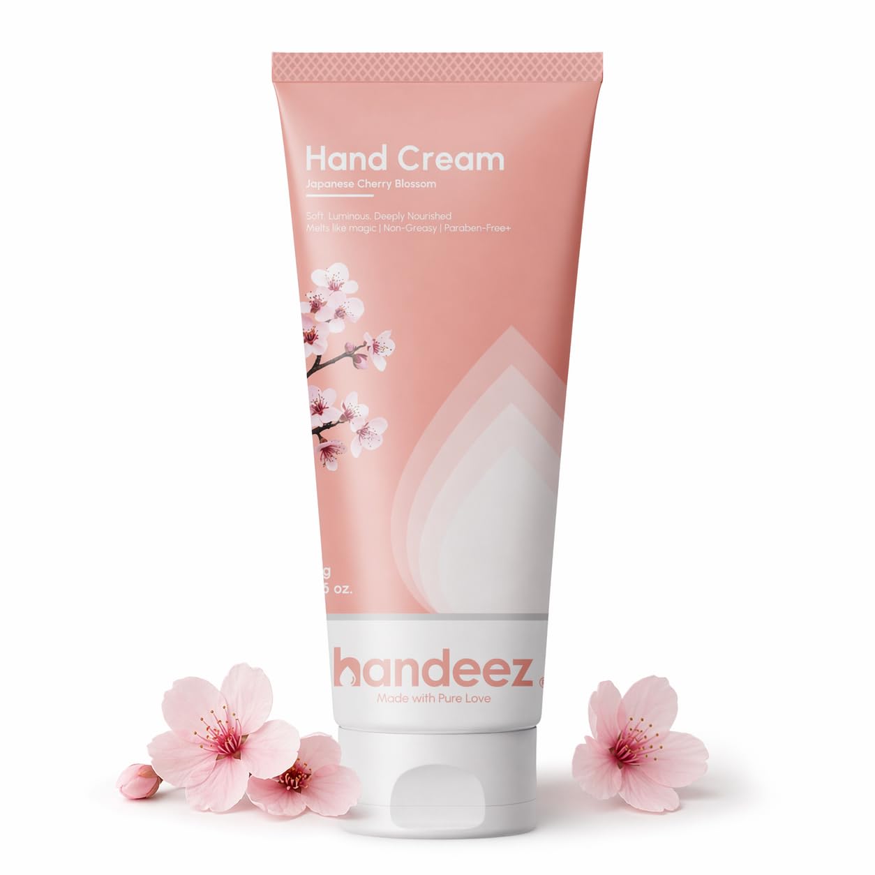 Hand Cream Japanese Cherry Blossom 50g | Deep Nourishing & Non-Greasy Hand Moisturizer | Soft, Smooth & Luminous Hands | Paraben-Free Daily Care-image-47