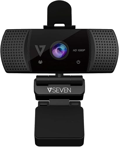 V7 Cámara web WCF1080P - 2 megapíxeles - 30 fps - USB tipo A