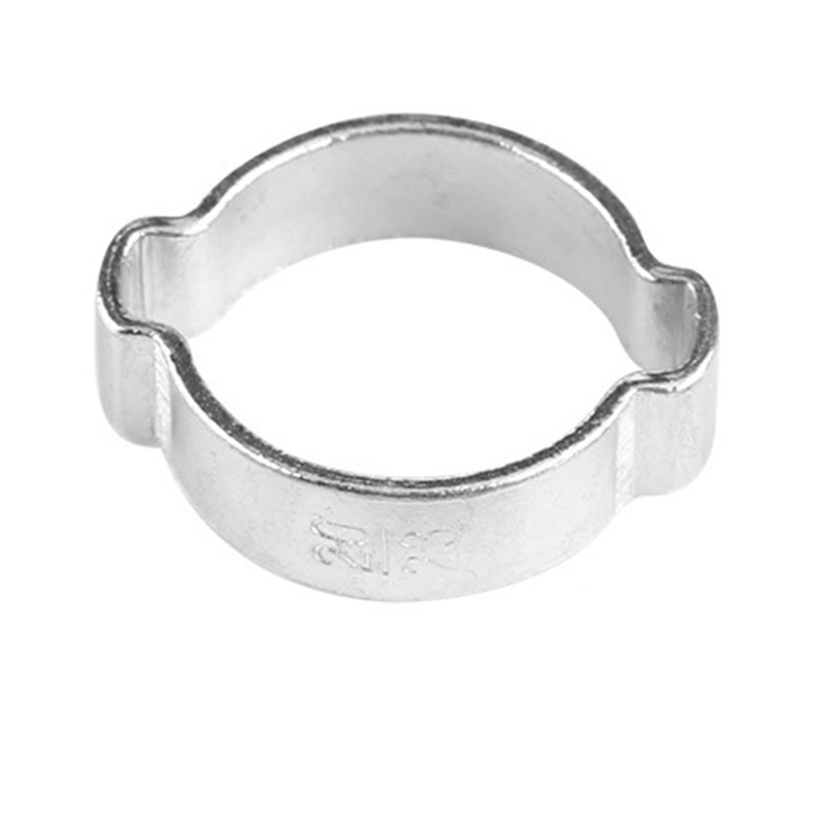 Mechura 15-18Mm Double Ear Hose Clamps Zinc Plated Iron Galvanized Two Ear Hose Clamp 5‑23Mm(15-18Mm)