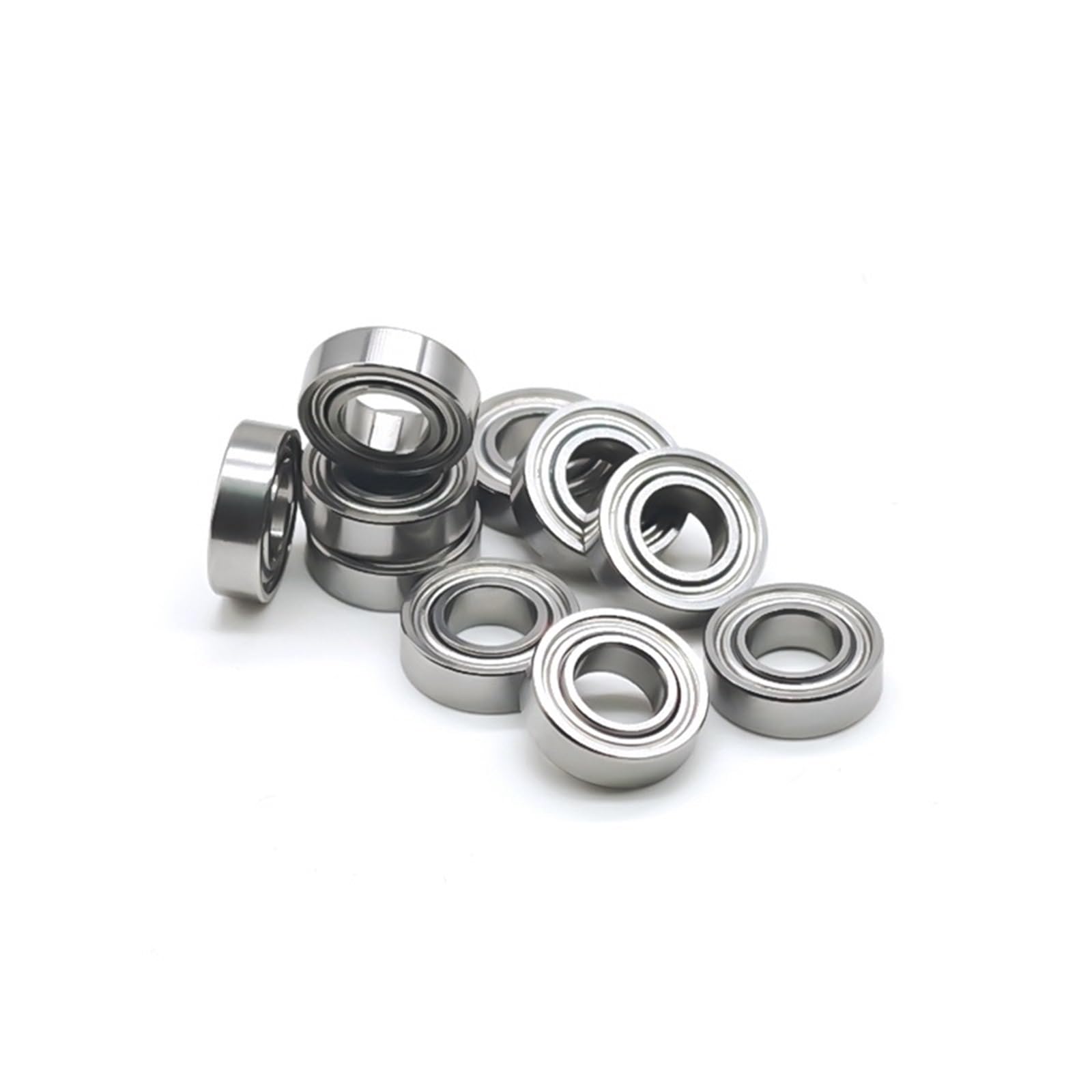 Rodamientos de bolas de ranura profunda de acero inoxidable SMR105ZZW3 de 5 x 10 x 3 mm (10 unidades)