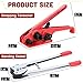 MYFAMIREA Heavy Duty Banding Strapping Kit with Tensioner Tool, 1/2