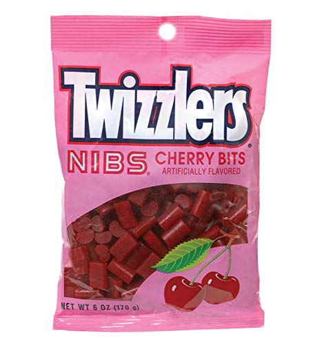 Twizzlers Cherry Nibs 6 oz (Pack of 12)