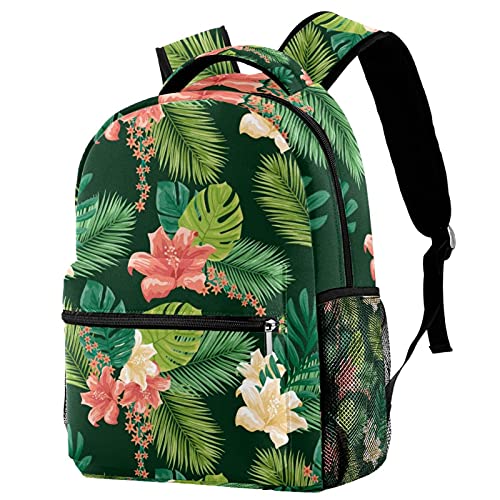 Sac à dos décontracté à motif floral mignon, la durabilité au quotidien