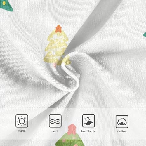 Christmas Evergreens Girls' Soft Triangle Panties Breathable Underwear for Girls in Sizes 2T,3T, 4T, 5T, 6Y and 8Y3