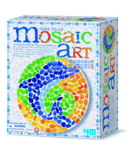 4M Easy-to-Do Mosaic Art Dolphin Kit
