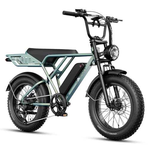 Jasion RetroVolt Electric Bike for Adults, 1500W/2000W Peak - 30/38MPH