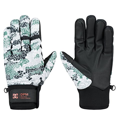 DC Shoes Mens Dc Shoes™ Radian Dpm - Gloves - Men - M - Black Dpm Camo M