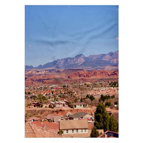 3dRose St. George Utah Sunset Pool Towel 22x30