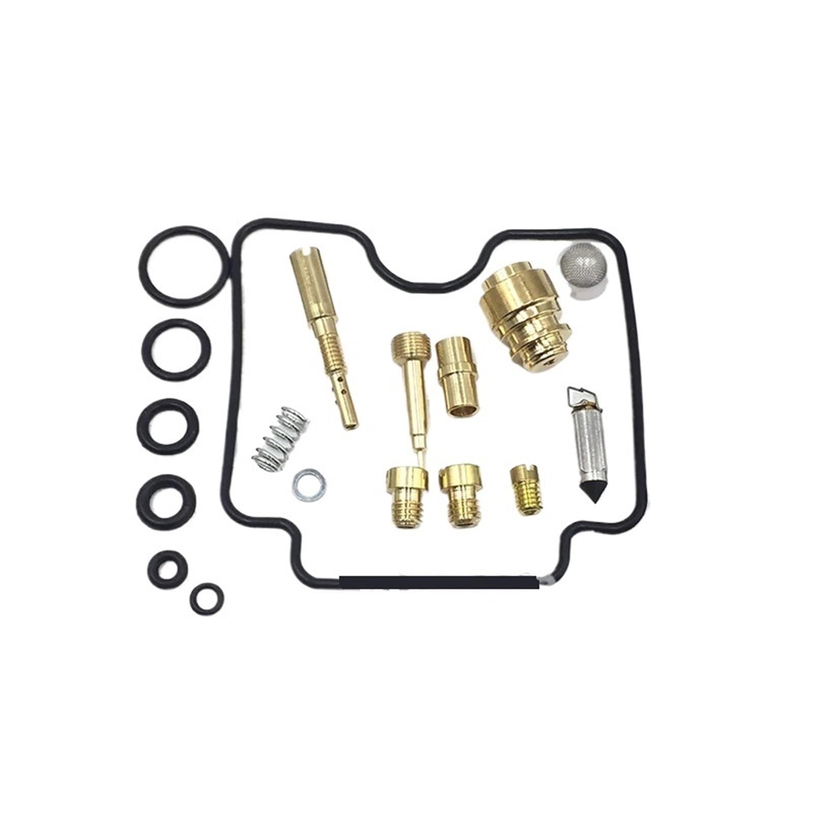 Narzędzie do regulacji 4 x pasuje do Yamaha FZS 600 Fazer 1998-2003 FZS600 Carb Zestaw naprawczy membrany gaźnika Zestaw Naprawczy Gaźnika