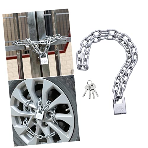 BESPORTBLE Protect Your Bike Durable Waterproof Anti-Theft Chain Lock for Mountain Bikes