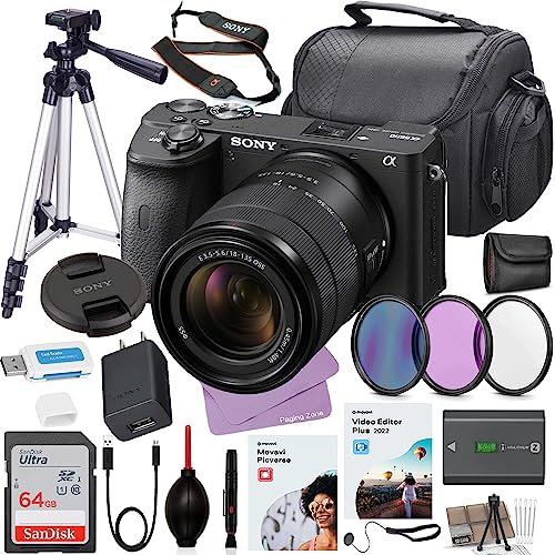 Amazon | ソニー ミラーレス一眼 18-135mmレンズ付き (ILCE6600M/B) +