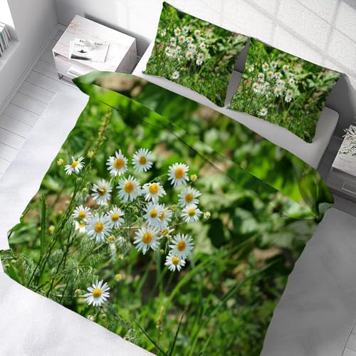 Housse de couette 200x200 haut de gamme en microfibre douce et résistante avec fermeture éclair