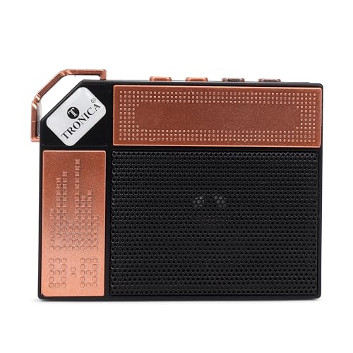 Image of TRONICA Kohinoor 10W Bluetooth Speaker Up to 10 Hours Playback,TWS,USB,FM,Type-C Interface Charging with a Free Multipurpose Jute Bag