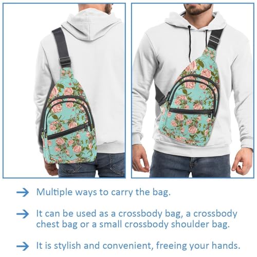 Sac à dos à bandoulière étanche pour homme, idéal pour les sorties urbaines