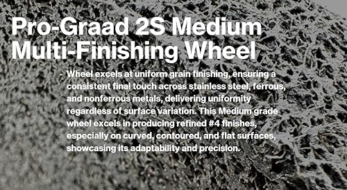 Image of Multi-Finishing Wheel 6 inch x 1 inch x 1 inch, 2S Medium, 13171