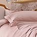 Bedsure Twin/Twin XL Comforter Set - Pink Soft Bedding for All Seasons, Cationic Dyed Bed Set, 2 Pieces, 1 Twin Size Comforter (68