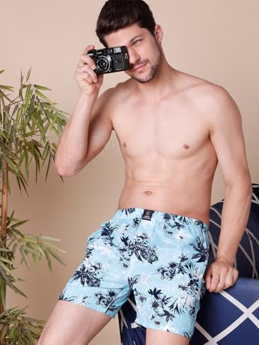 Image of Urban Scottish Ultra-Comfortable Men's Boxer Pants - 100% Cotton Material with A Stylish Print - Soft and Stretchy Elastic Waist Band - Dynamic Movement and Hardwearing Stitching - Breathable with A Gentle Snug Fit