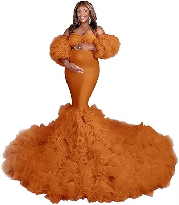 Changuan Puffy Maternity Dress for Photoshoot Tulle Honduras | Ubuy Changuan Puffy Maternity Dress for Photoshoot Tulle Honduras | Ubuy