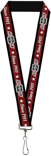 Buckle Down Lanyard10Vintage Chevrolet Bowtie desde 1911Estrellas S accesorio