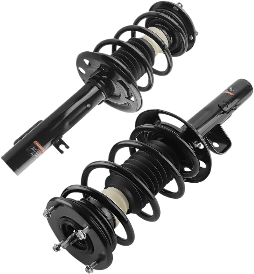 Front Struts Control Arms Outer Tie Rods Kit Compatible With Flex 3.5L V6 2010-2012 11014 817442 272535 AA8Z18124A