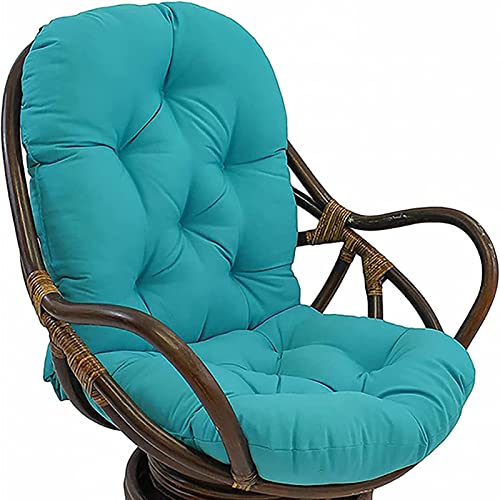 Chaise à bascule de patio pour vos moments de détente et coussin lavable