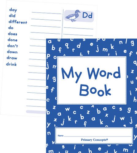 Amazon.com: Primary Concepts AA1054 My Word Book (Set of 20) : Office ...