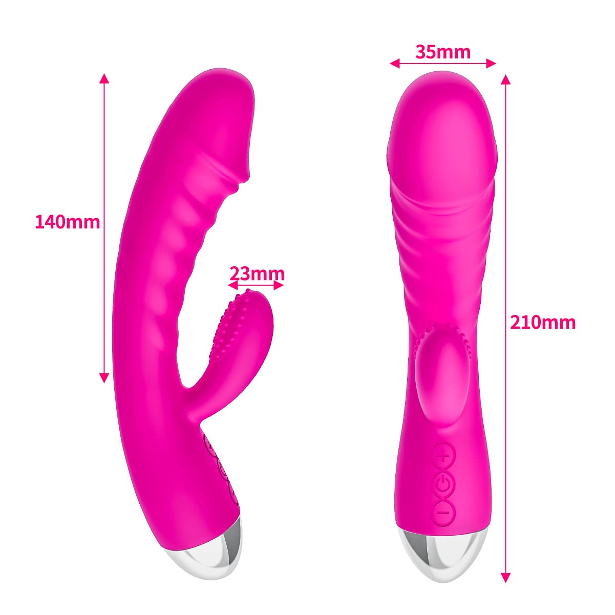 Vibrador Vibradorador Mujer Juguetes Eroticos Vibradores mujer Con 10 modos Consoladores.. para mujer con vibración Vibradorador Clitoris Juguetes eróticos para pareja sexuales Carga USB impermeable