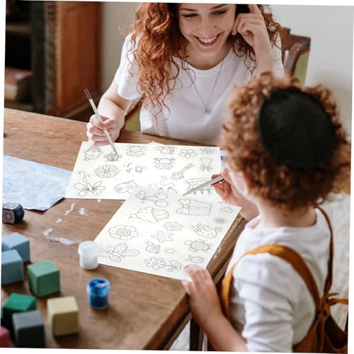 Kit pour rétraction plastique Toddmomy avec feuilles de rétraction pour œuvres d'art - 6