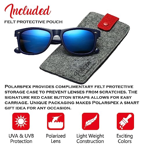 image for PolarSpex Mens Sunglasses - Retro Sunglasses for Men, Polarized Sungla