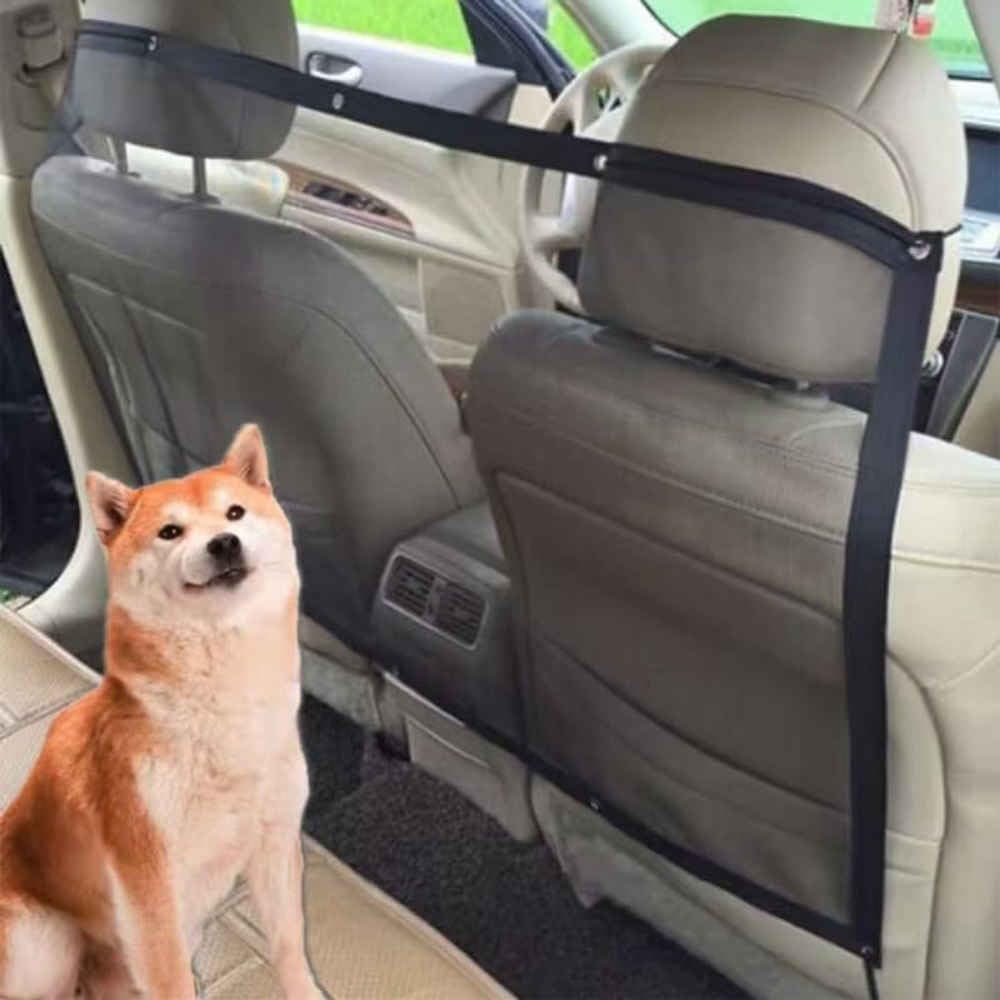 Car Dog Guard for BMW X3 F25 2011-2017, Pet Barrier Mesh Backseat Divider Net Driving Safety Protection Adjustable Interior Accessories