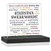 Funny Office Gifts for Statistics, Satire Work Gift, Swear Words Work Office Gifts for Statistician, Joke Gift for Data Nerds, Funny Humor Signs Desk Decoration VAK354