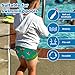 MooMoo Baby Swim Diapers 3 Pcs Waterproof Reusable Swim Diapers for Baby Girls and Boys Swim Lesson 2T
