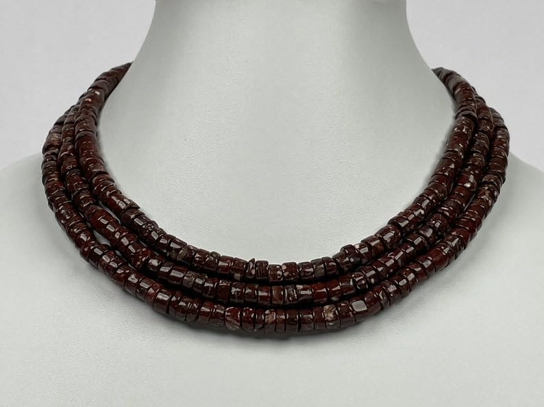Perles à facettes naturelles marron pour vos ateliers bijoux bohèmes