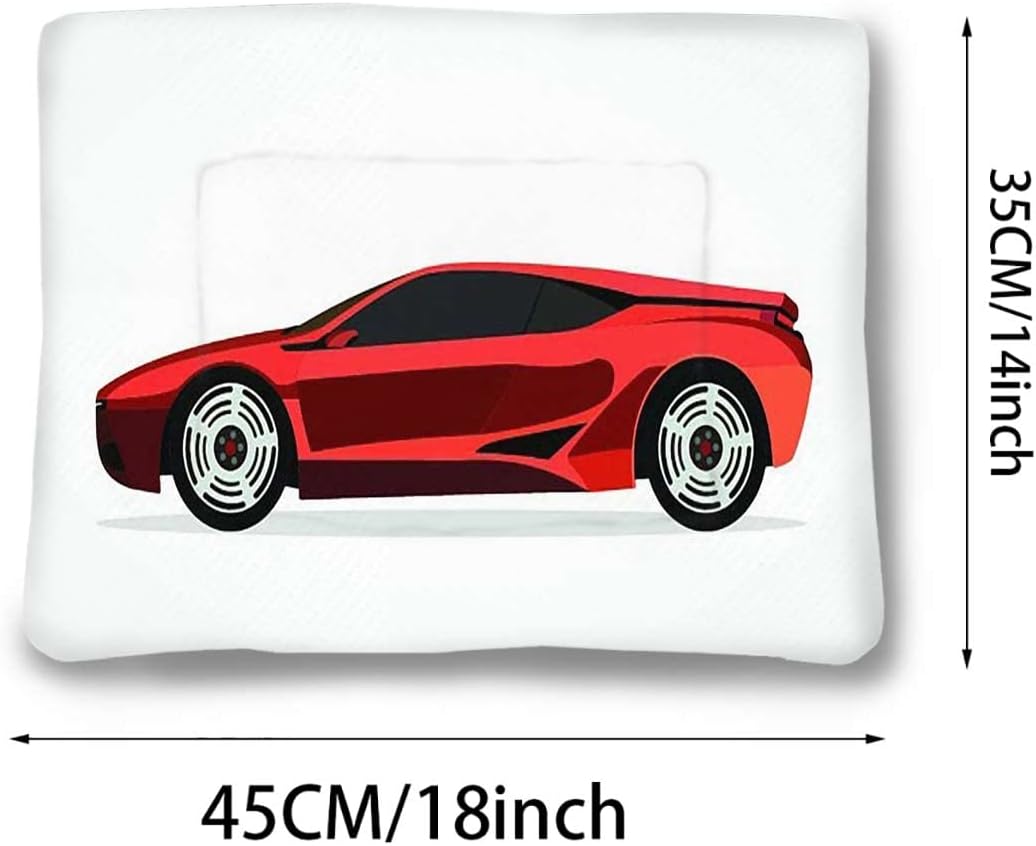review Multicolor Pet Dog Bed Blankets Cars Nostalgic Funk Art Soft Plush Autumn Winter Thermal Pet Bed Snooze Sleeping for Kittens Puppies Rabbits Modern Car Designed 14