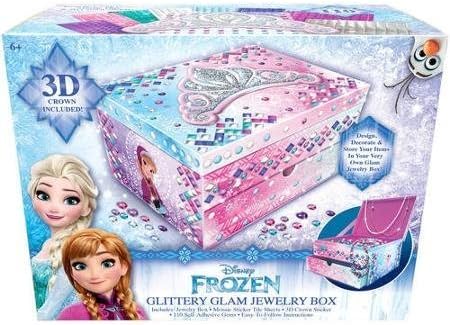 Disney Frozen Glittery Glam Mosaic Jewelry Box