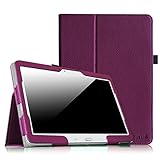 Vorderes Cover kann umgeklappt werden um die Schutzhülle zu einem horizontalen Betrachtungs-Aufsteller zu verwandeln. Offene Innentasche sorgt für ein leichtes Einführen des Geräts. Der Klettverschluss hält das Gerät sicher in der Hülle