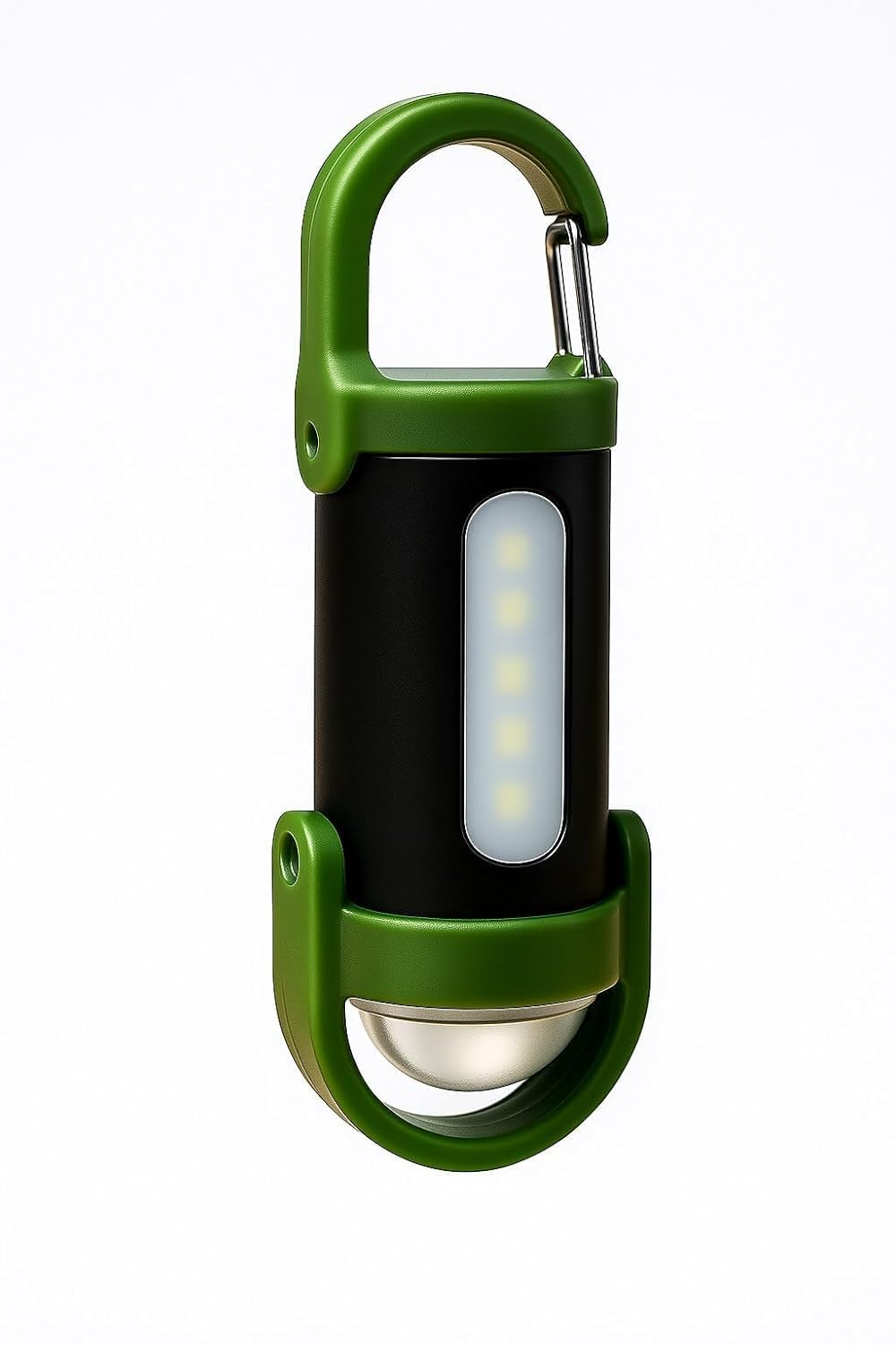 Mini LED Flashlight with Carabiner Clip Rechargeable Magnetic Work Light Side COB Lamp Waterproof Pocket Torch Portable Emergency Light for Camping Hiking Travel Repair Outdoor Activities-image-31