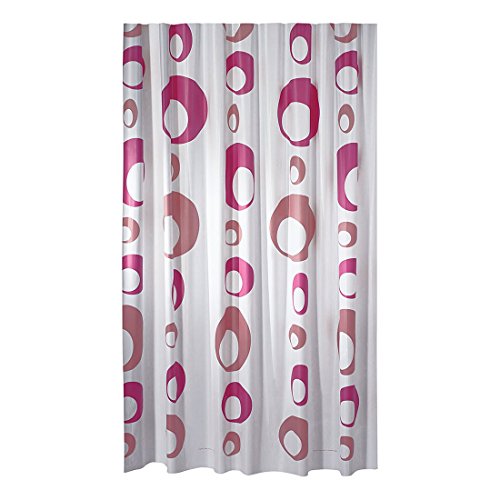 Duschvorhang Bolle rosa, Größe Auswählen:180 x 200 cm