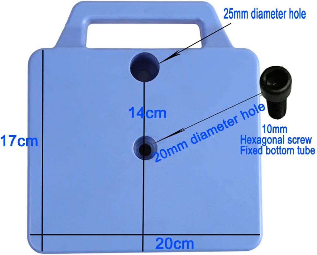 Portable IV Pole with Wheels - Adjustable IV Drip Stand with Tray & Cast Iron Base - Stable Air Pressure Buffer - 5 Locking Casters & Optional Basket