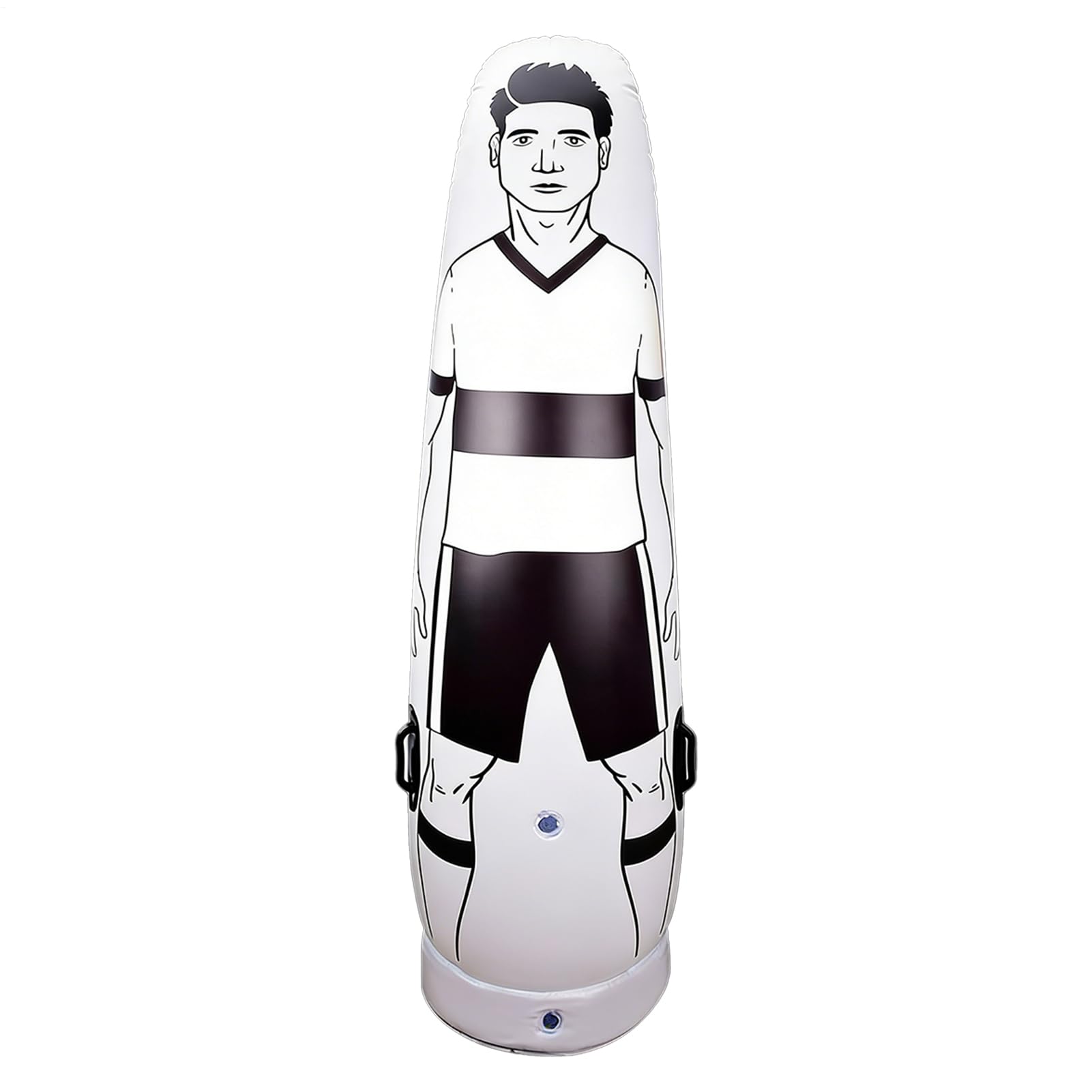 Muro Defensa Fútbol - Muñeco Inflable Fútbol | Barrera Tiro Libre | PVC Resistente Alta Protección, con Asas Laterales, para Entrenamiento Fútbols Béisbol, Saco Golpes Transpirable, Ejercicio, 160-203