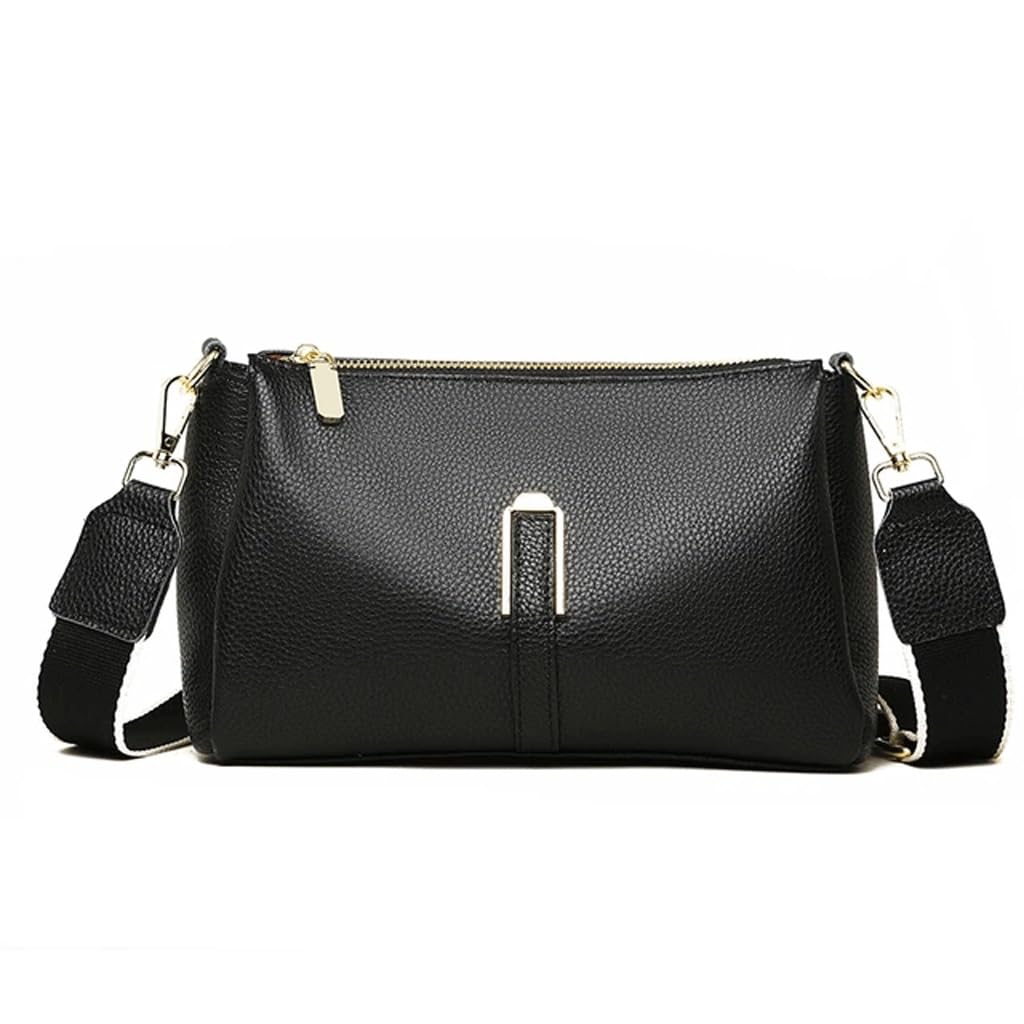 Sac bandoulière femme cuir de créateur de mode et finitions haut de gamme